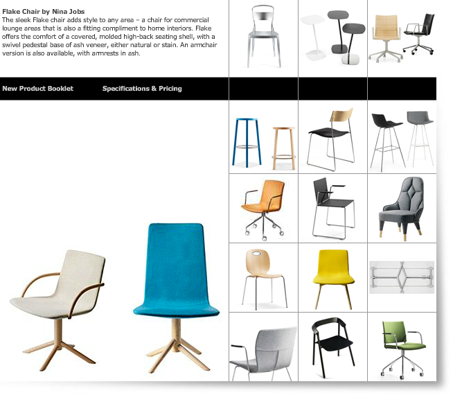 monz chair and tables