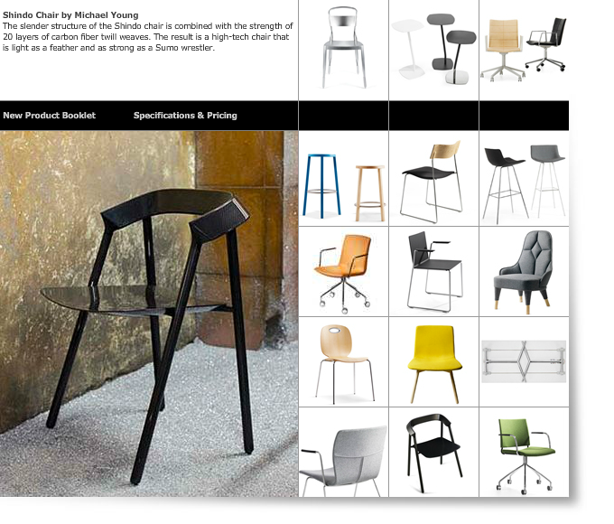 monz chair and tables